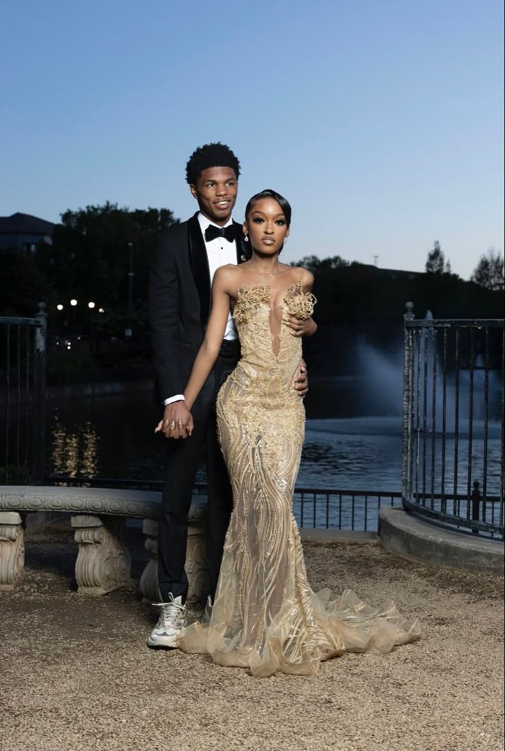 Gorgeous Mermaid Strapless Gold Tulle Beaded Long Prom Dress,Evening Dress GG2155