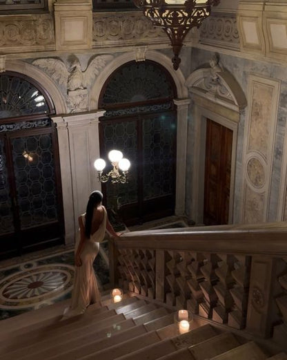 Unique Mermaid  Satin Long Prom Dress,Party Dress,Evening Dress GG2186