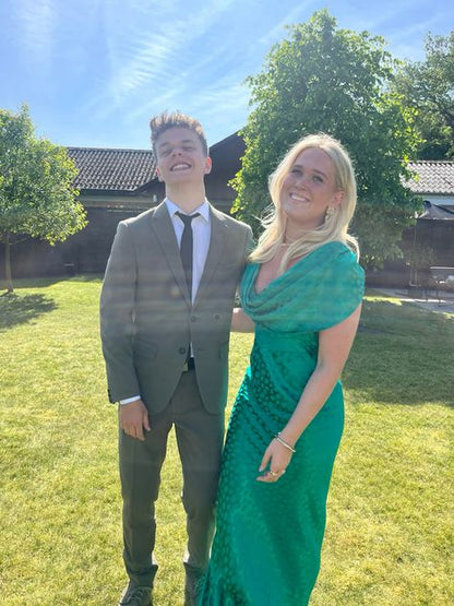 Unique Mermaid Green Satin Long Prom Dress,Party Dress,Evening Dress GG2216