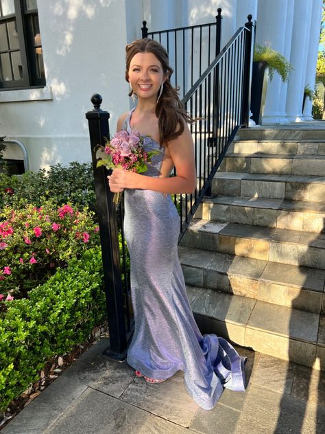 Classy Mermaid One Shoulder Satin Long Prom Dress,Party Dress,Evening Dress GG2220