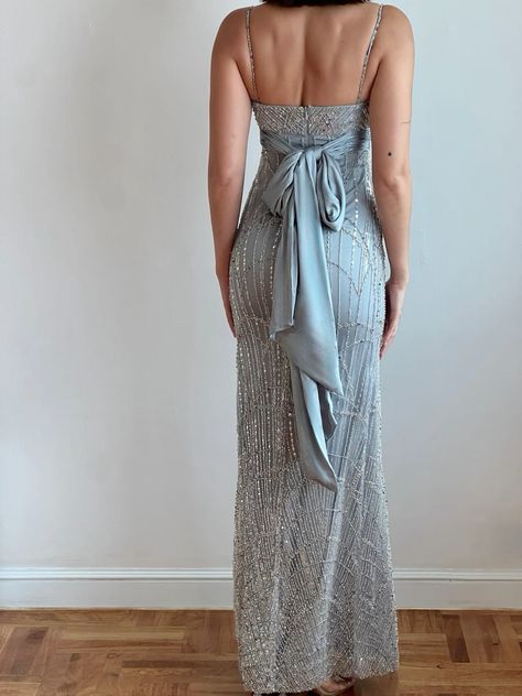 Classy Mermaid Spaghetti Straps Satin Tulle Sequin Long Prom Dress,Party Dress,Evening Dress GG2324