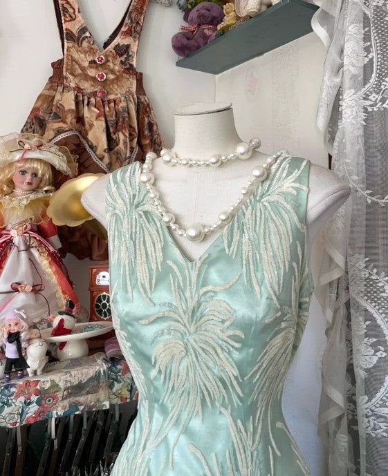 Stunning Mermaid V Neck Satin Tulle Long Prom Dress,Party Dress,Evening Dress GG2337