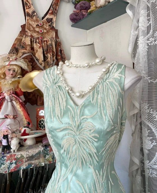 Stunning Mermaid V Neck Satin Tulle Long Prom Dress,Party Dress,Evening Dress GG2337