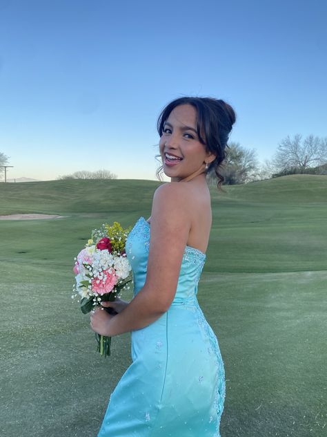 Pretty A Line Strapless Satin Beaded Long Prom Dress, Party Dress, Evening Dress GG2552