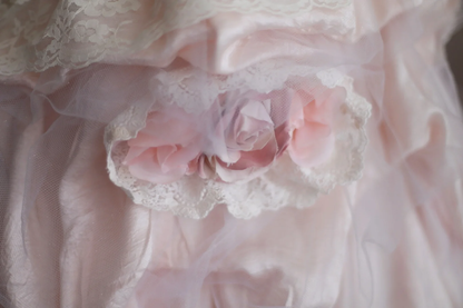 Stunning Ball Gown Strapless Satin Tulle Lace Flowers Long Prom Dress, Party Dress, Evening Dress GG2578