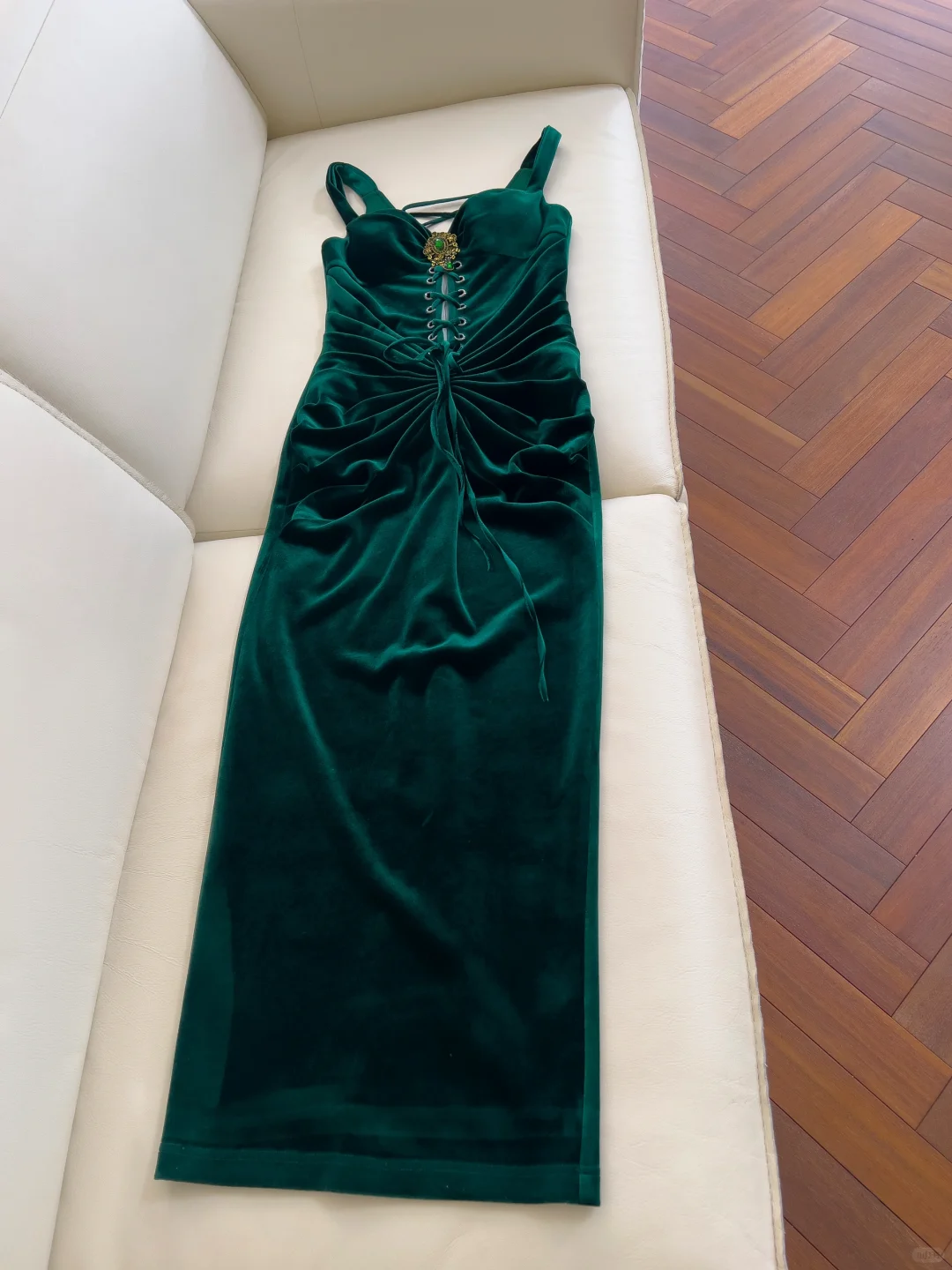 Unique Mermaid Sweetheart Dark Green Velvet Long Prom Dress, Party Dress, Evening Dress GG2580