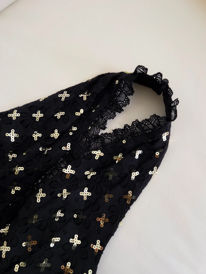 Delicate A Line Halter Satin Chiffon Lace Long Prom Dress, Party Dress, Evening Dress GG2581