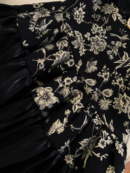 Delicate A Line Halter Satin Chiffon Lace Long Prom Dress, Party Dress, Evening Dress GG2581