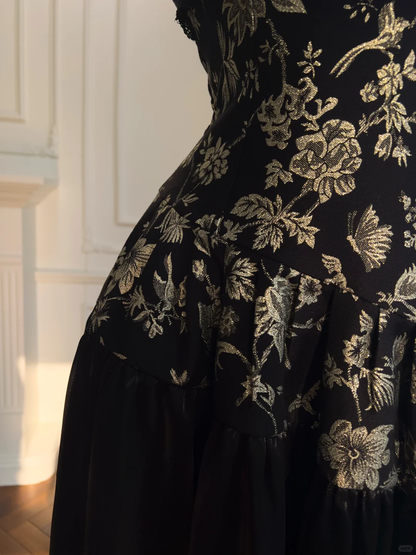 Delicate A Line Halter Satin Chiffon Lace Long Prom Dress, Party Dress, Evening Dress GG2581