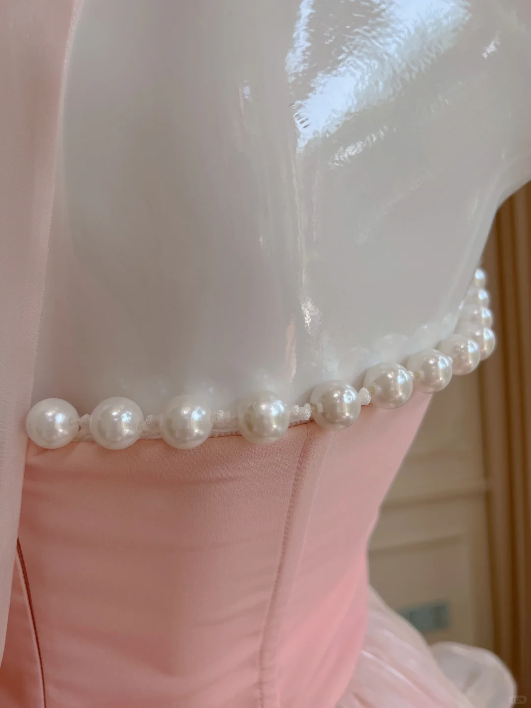 Cute A Line Halter Pink Satin Chiffon High-Low Long Prom Dress, Party Dress, Evening Dress GG2582