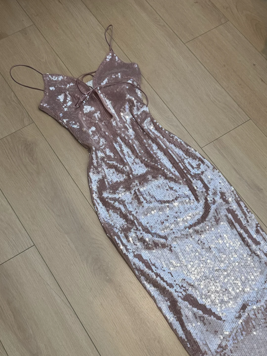 Shiny Mermaid Spaghetti Straps Sequin Long Prom Dress, Party Dress, Evening Dress GG2590