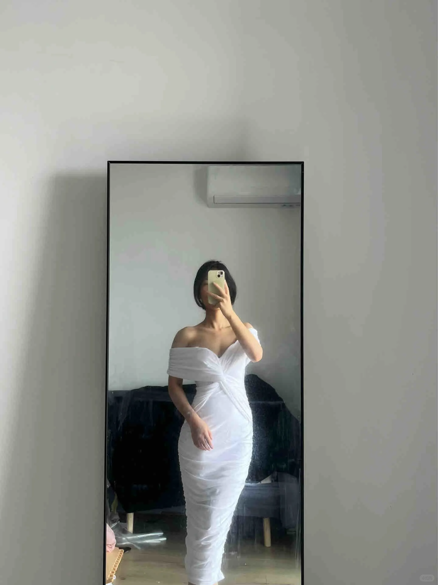 Chic Mermaid V Neck Satin Long Prom Dress, Party Dress, Evening Dress GG2598