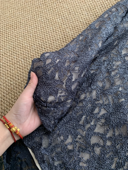 Stunning Mermaid V Neck Satin Lace Sequin Long Prom Dress, Party Dress, Evening Dress GG2601