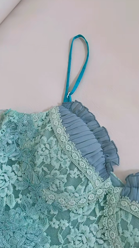 Chic A Line Spaghetti Straps Tulle Lace Short Prom Dress,Homecoming Dress,Birthday Dress GG2614