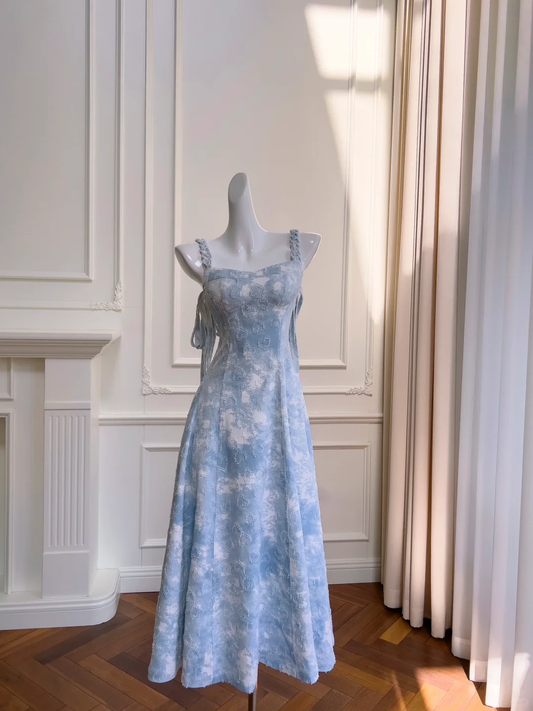 Pretty A Line Spaghetti Straps Satin Long Prom Dress, Party Dress, Evening Dress GG2631