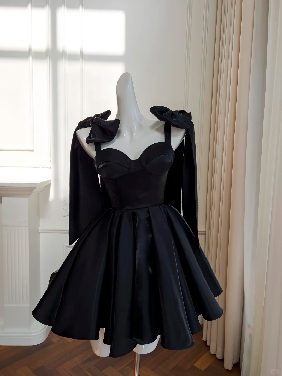 Cute A Line Sweetheart Satin Short Prom Dress,Homecoming Dress,Birthday Dress GG2674