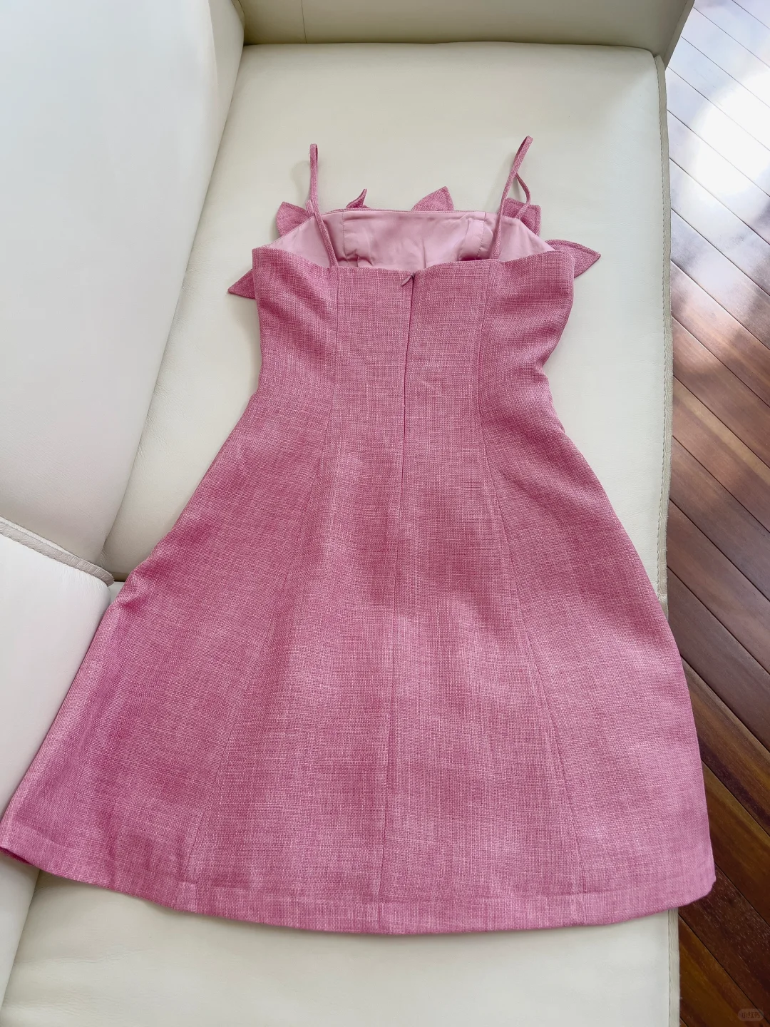 Elegant A Line Spaghetti Straps Satin Flowers Short Prom Dress,Homecoming Dress,Birthday Dress GG2778