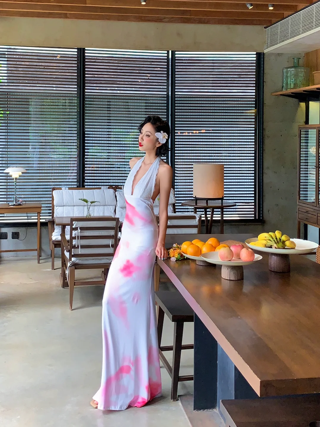 Sexy Mermaid Halter Satin Long Prom Dress, Party Dress, Evening Dress GG2783