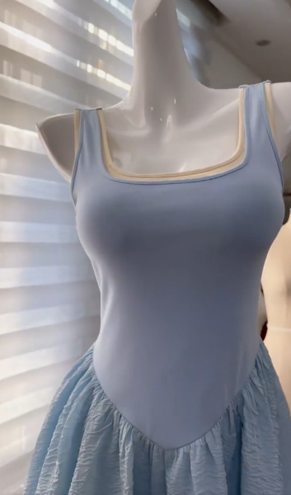 Cute A Line Square Satin Long Prom Dress, Party Dress, Evening Dress GG2801