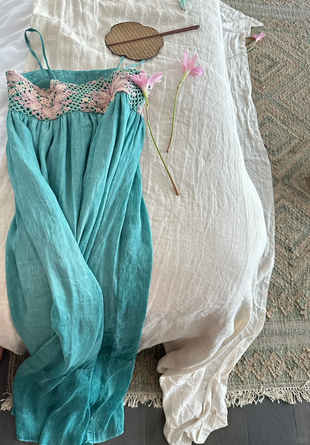 Classy Spaghetti Straps Light Blue Satin Long Prom Dress, Party Dress, Evening Dress GG2837