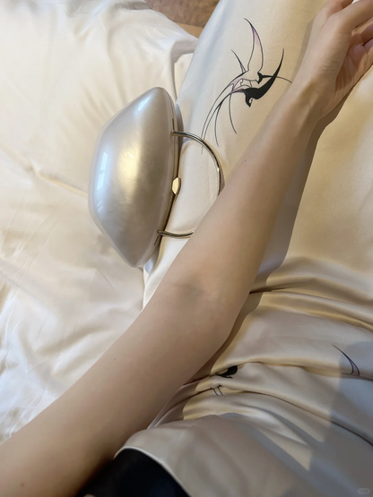 Elegant Mermaid Spaghetti Straps Silk Satin Printing Long Prom Dress, Party Dress, Evening Dress GG2855