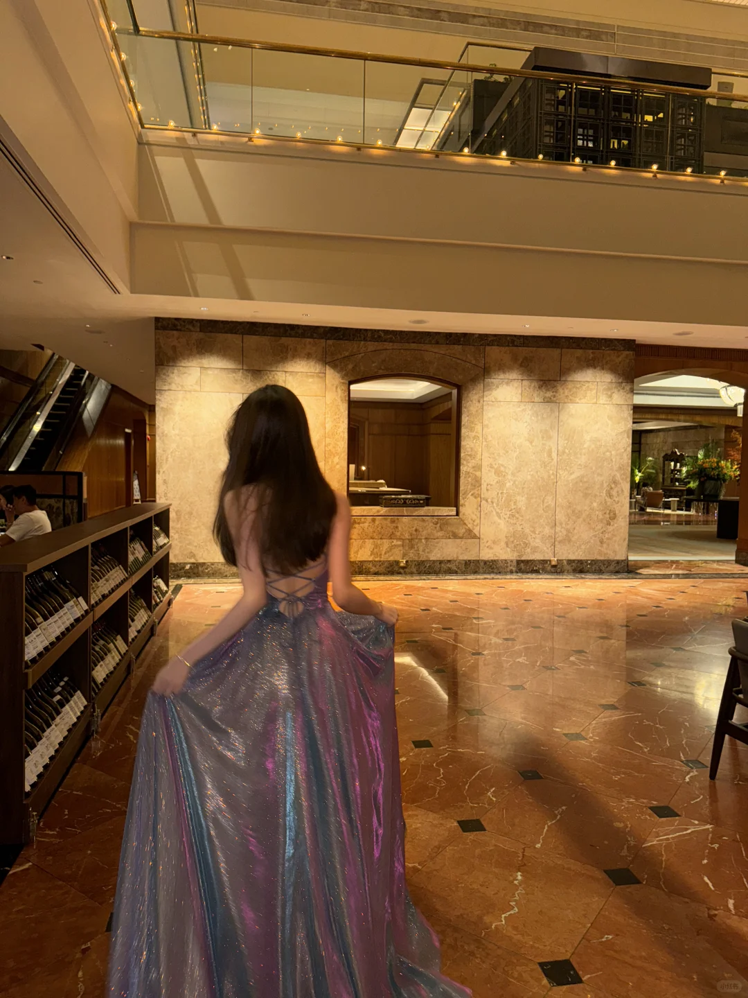 Shiny A Line Spaghetti Straps Satin Sequin Long Prom Dress, Party Dress, Evening Dress GG2863