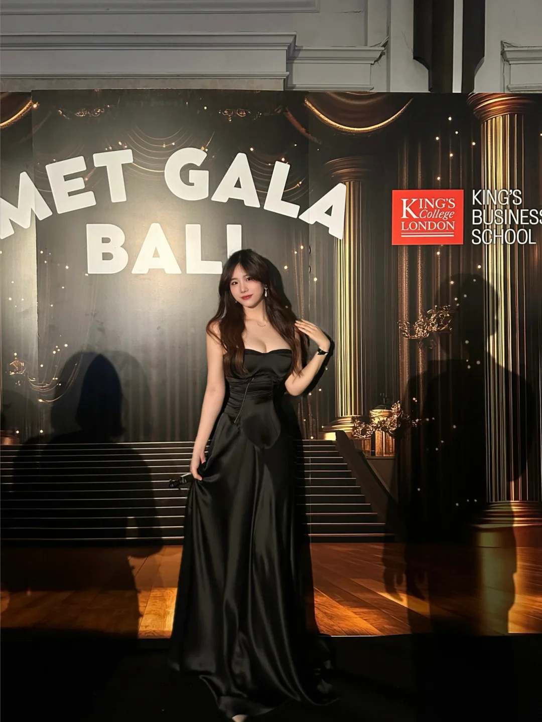 Simple A Line Spaghetti Straps Black Satin Long Prom Dress, Party Dress, Evening Dress GG2864