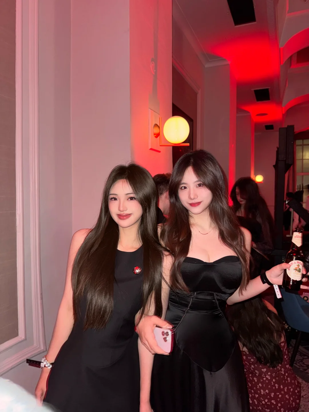 Simple A Line Spaghetti Straps Black Satin Long Prom Dress, Party Dress, Evening Dress GG2864