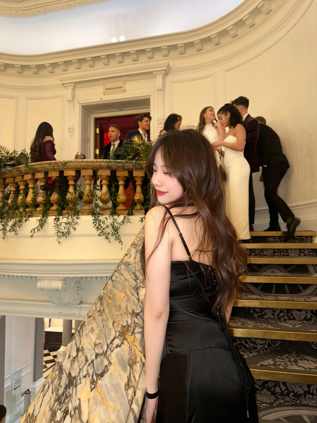 Simple A Line Spaghetti Straps Black Satin Long Prom Dress, Party Dress, Evening Dress GG2864