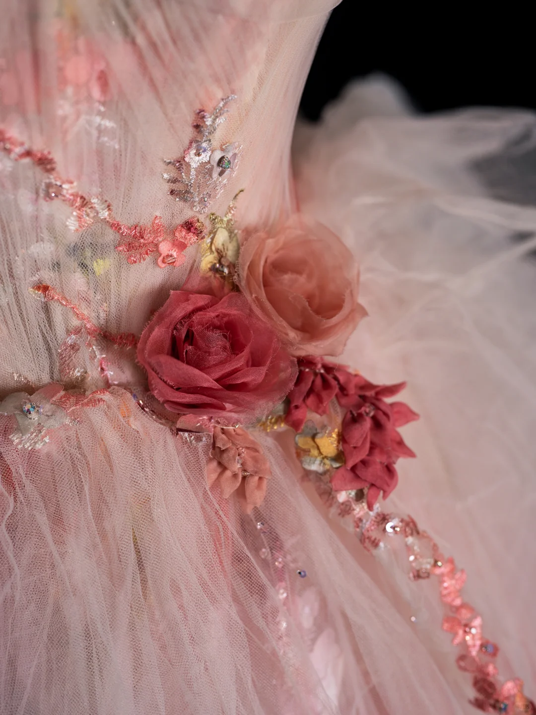 Stunning Ball Gown Strapless Tulle Appplique Long Prom Dress, Wedding Dress, Evening Dress GG2883