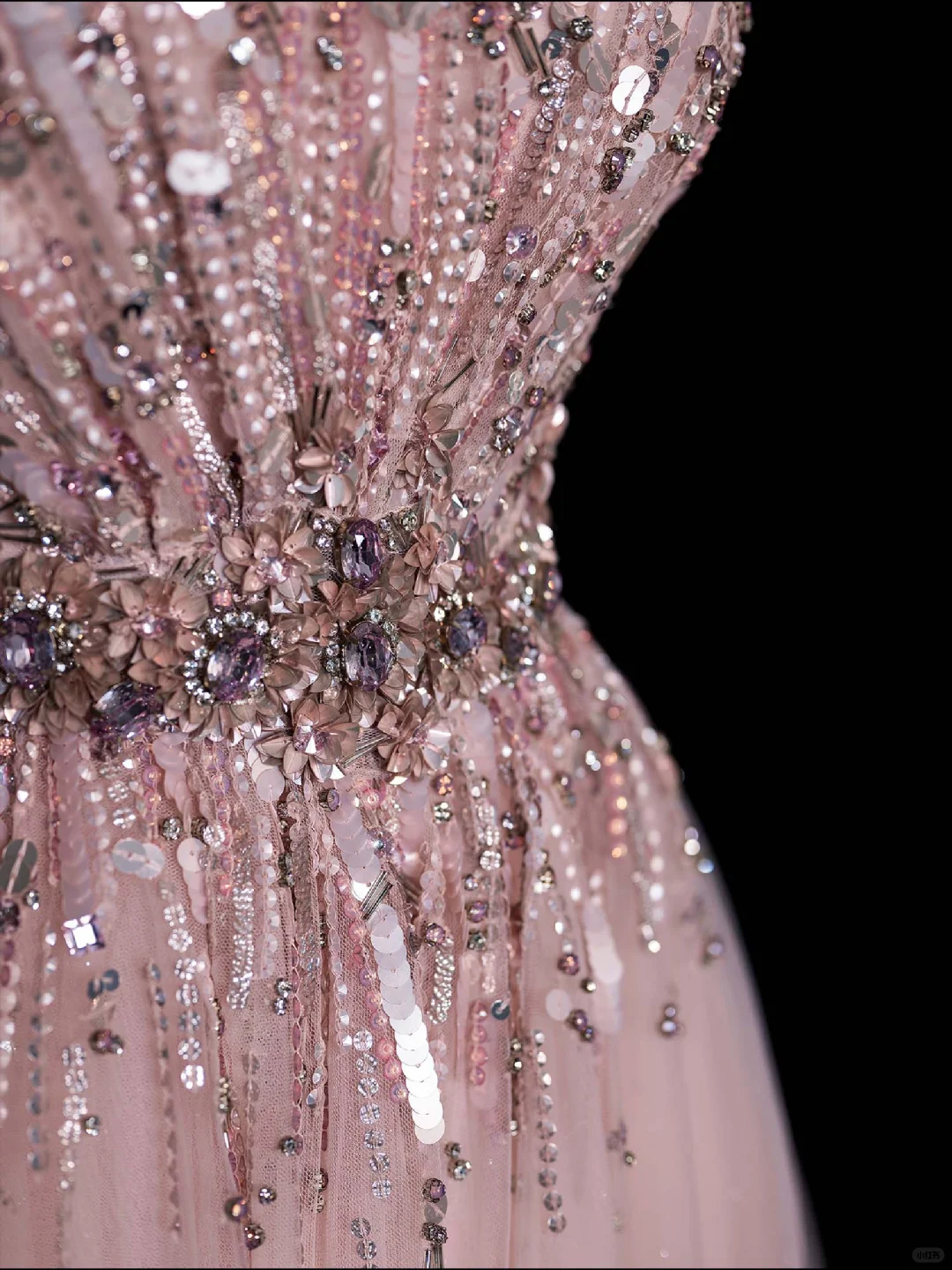 Beautiful A Line Square Tulle Sequin Beaded Long Prom Dress, Party Dress, Evening Dress GG2890