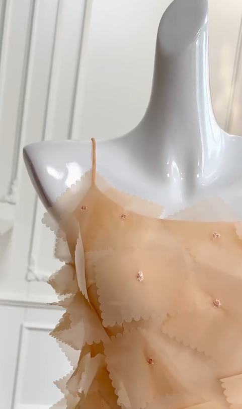 Unique A Line Spaghetti Straps Satin Long Prom Dress, Party Dress, Evening Dress GG2899