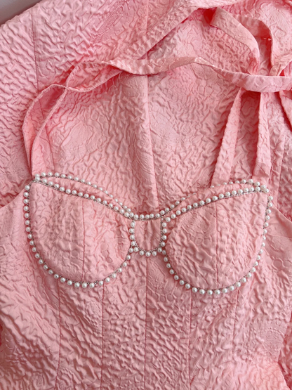 Cute A Line Spaghetti Straps Peach Satin Long Prom Dress, Party Dress, Evening Dress GG2900