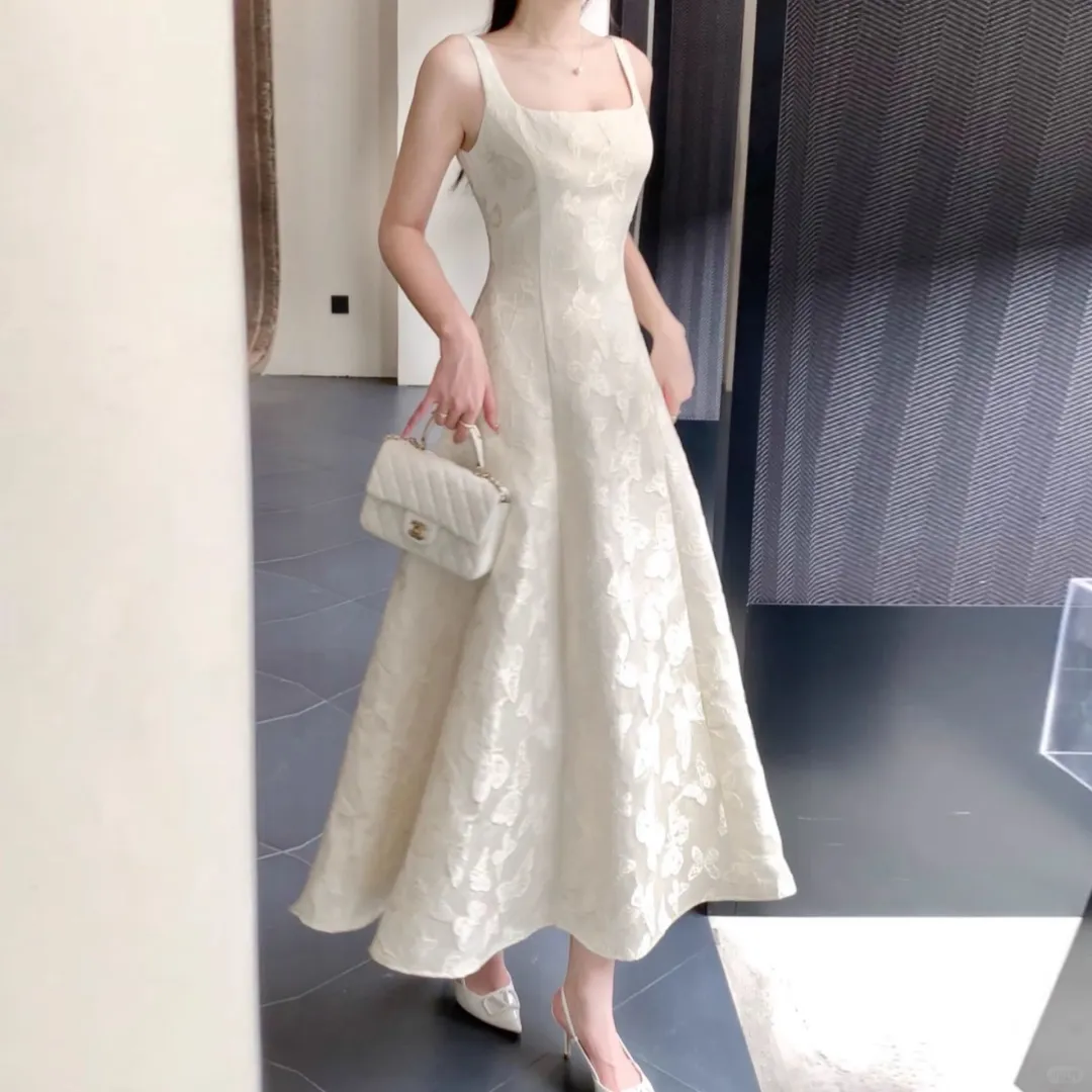 Elegant A Line Square Satin Lace Applique Long Prom Dress, Party Dress, Evening Dress GG2922