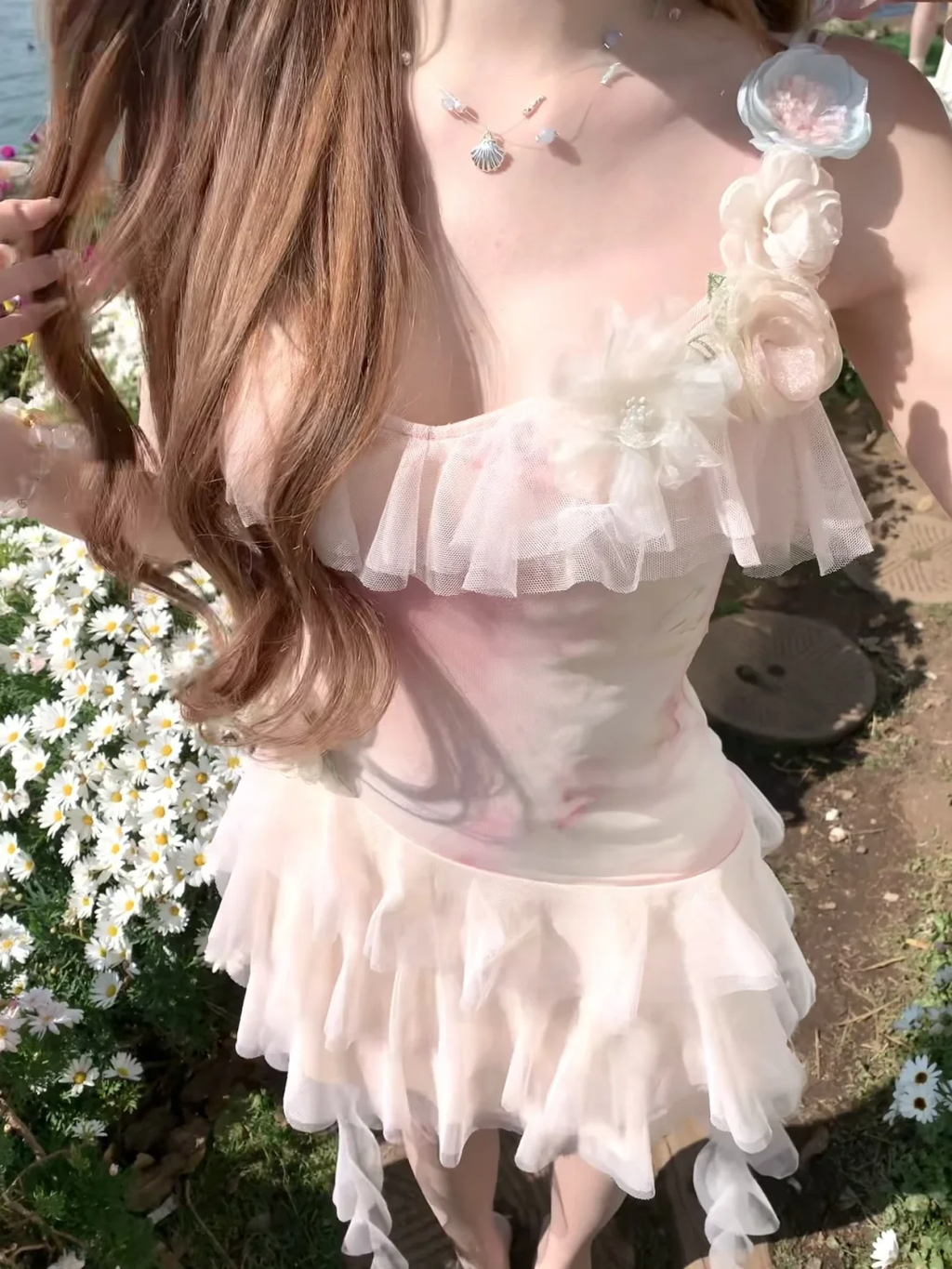 Beautiful A Line Spaghetti Straps Tulle Applique Short Prom Dress,Homecoming Dress,Birthday Dress GG2927