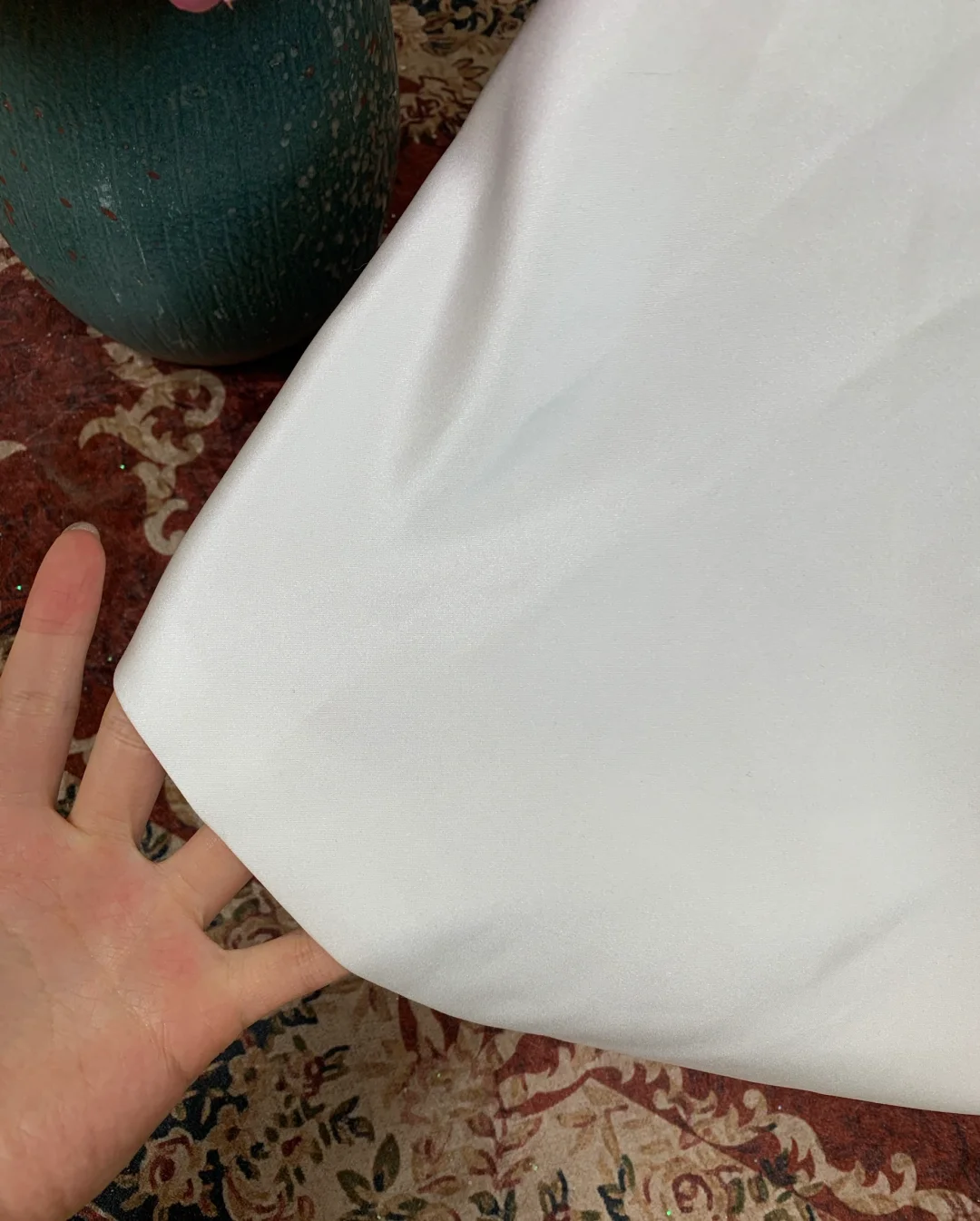 Elegant A Line Off The Shoulder White Satin Long Prom Dress, Party Dress, Evening Dress GG2933