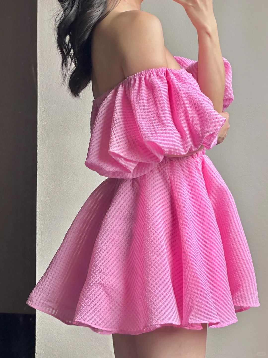 Cute A Line Off The Shoulder Satin Short Prom Dress,Homecoming Dress,Birthday Dress GG3065