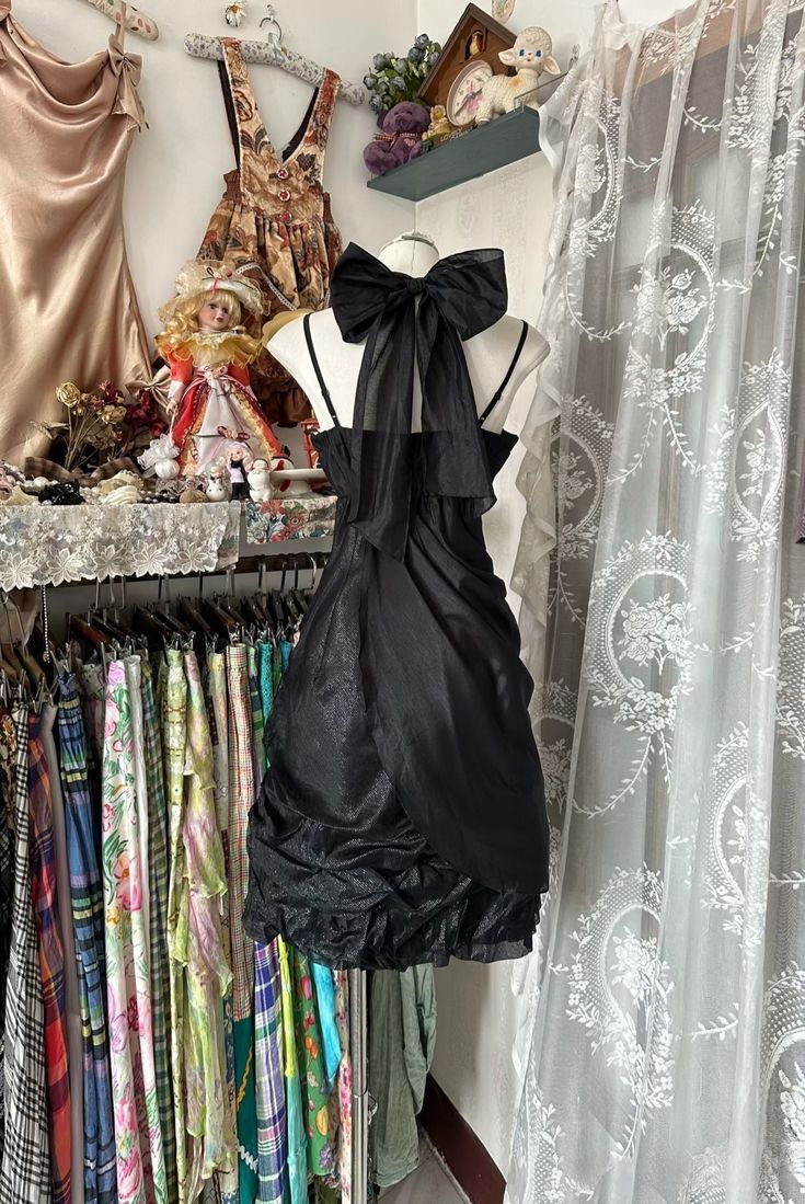 Vintage Black A Line Spaghetti Straps Chiffon Short Prom Dress,Homecoming Dress,Birthday Dress GG3143