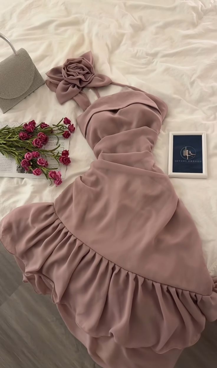 Unique A Line Halter Chiffon Short Prom Dress,Homecoming Dress,Birthday Dress GG3159