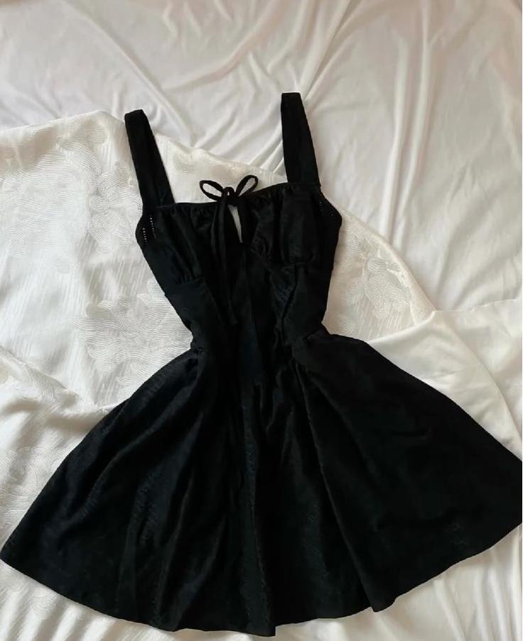 Black A Line Square Satin Short Prom Dress,Homecoming Dress,Birthday Dress GG3231