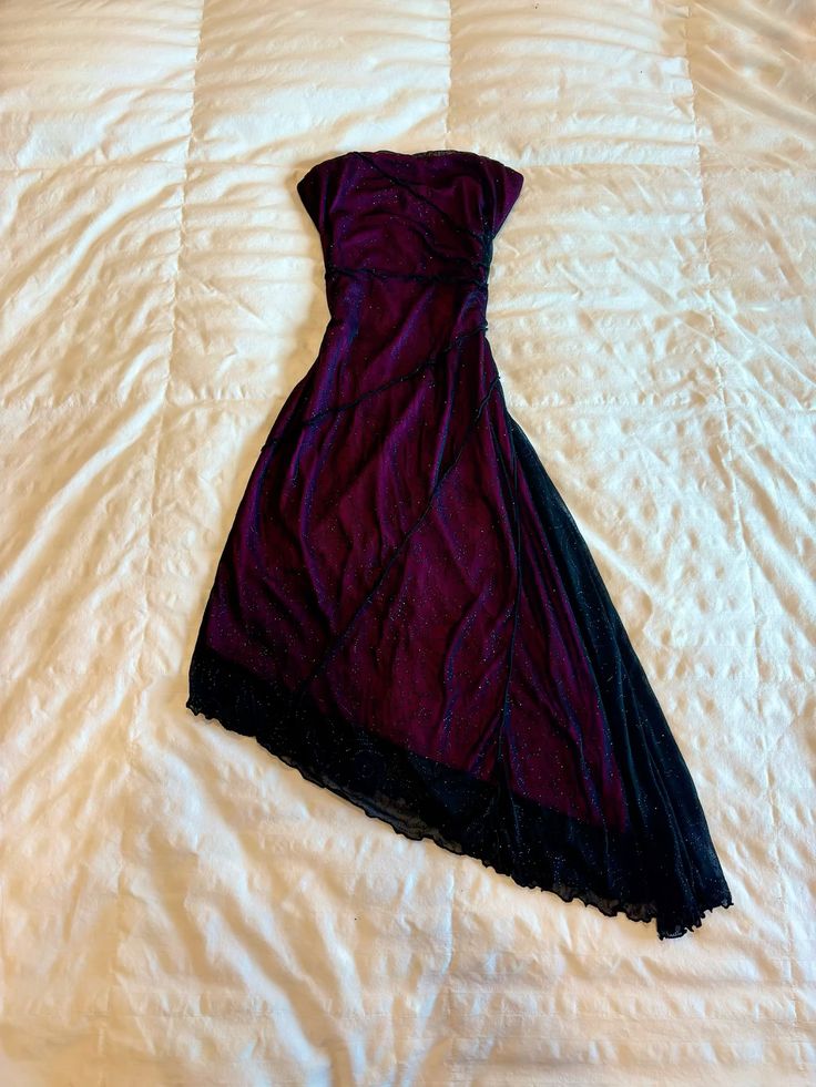 Elegant A Line Strapless Satin Tulle Sequin Short Prom Dress,Homecoming Dress,Birthday Dress GG3282