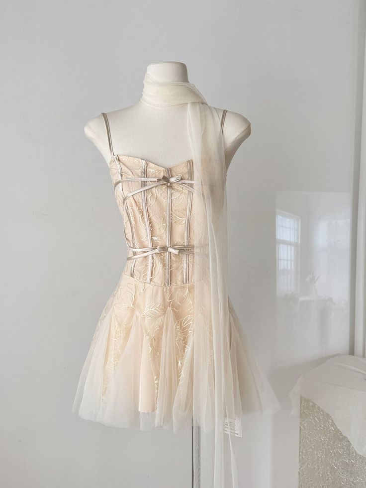 Chic A Line Spaghetti Starps Satin Tulle Short Prom Dress,Homecoming Dress,Birthday Dress GG3335