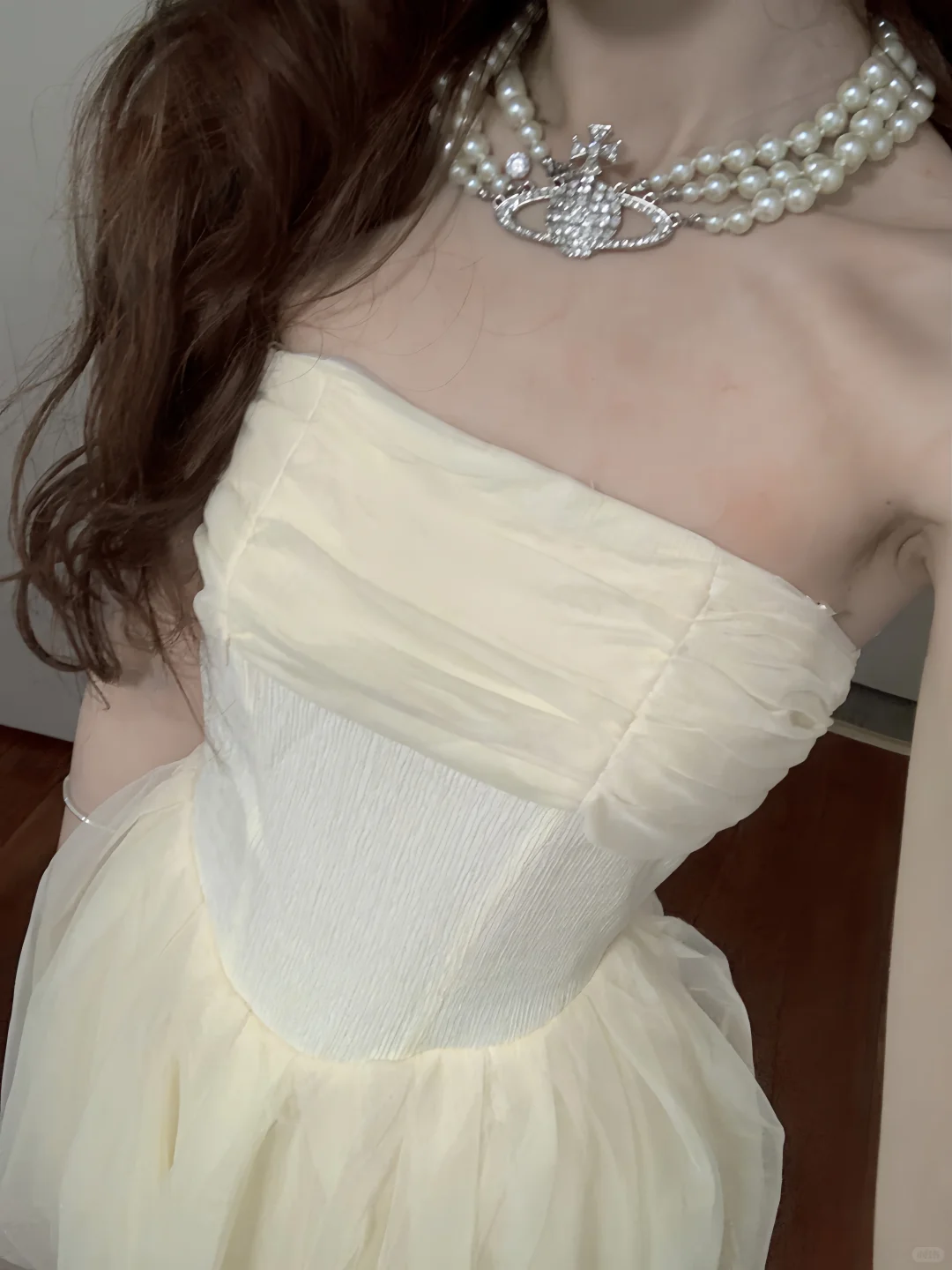 Cute A Line Strapless Chiffon Tulle Short Prom Dress,Homecoming Dress,Birthday Dress GG3369