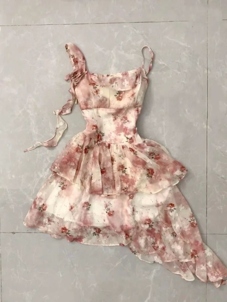 Chic A Line Spaghetti Straps Chiffon Printed Short Prom Dress,Homecoming Dress,Birthday Dress GG3389