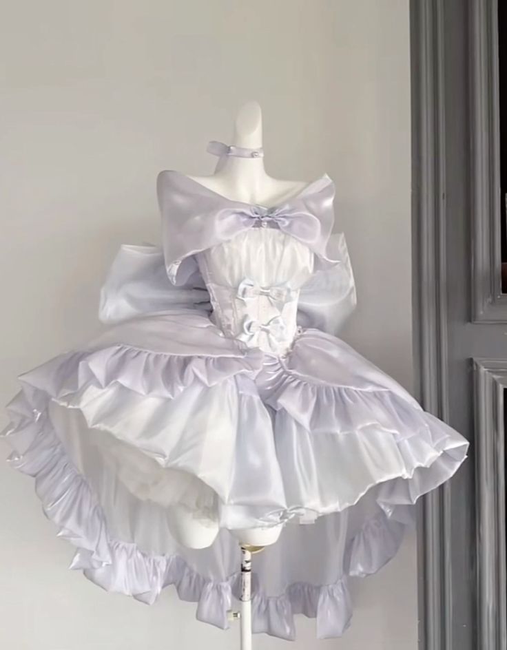 Pretty Ball Gown Off The Shoulder Satin Bow Short Prom Dress,Homecoming Dress,Birthday Dress GG3479