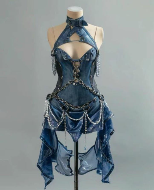 Chic A Line Halter Satin Chiffon Beads Short Prom Dress,Homecoming Dress,Birthday Dress GG3534