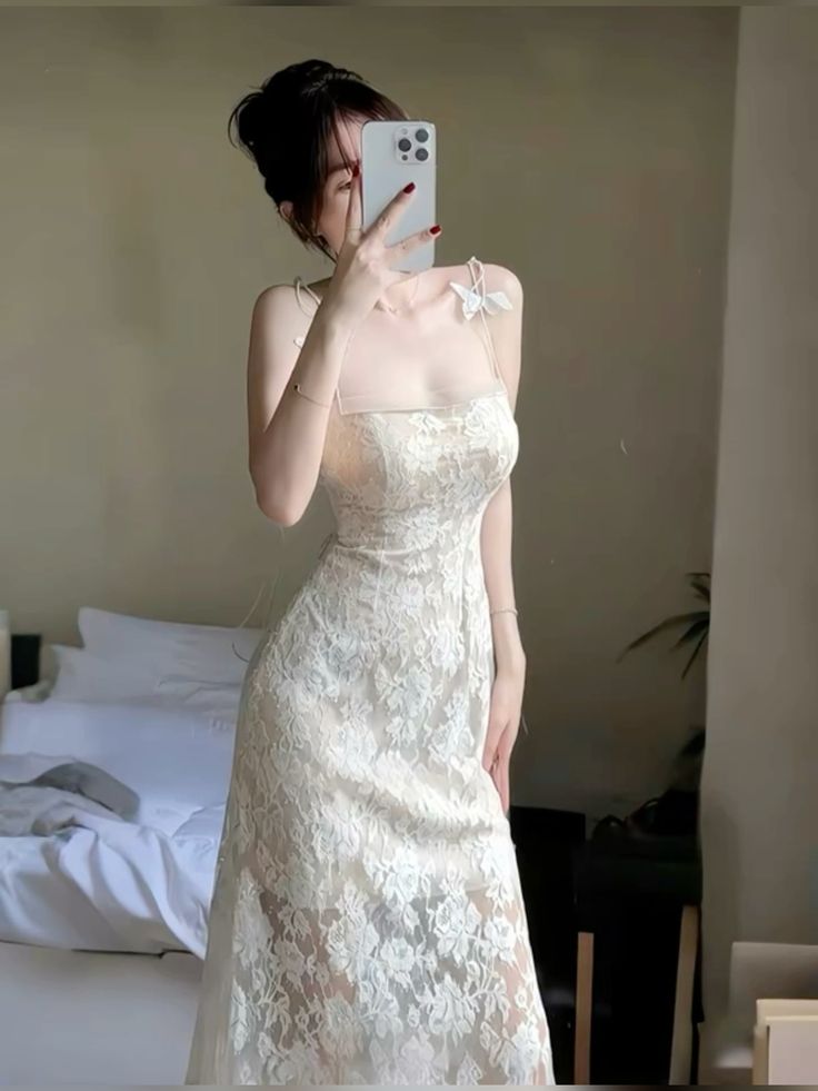 Pretty A Line Spaghetti Straps Satin Lace Long Prom Dress,Party Dress,Evening Dress GG3540