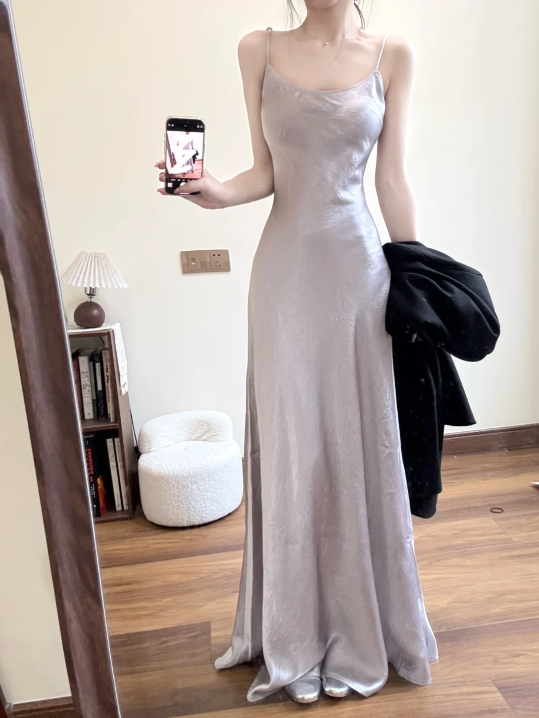 Charming Mermaid Spaghetti Straps Satin Long Prom Dress,Party Dress,Evening Dress GG3599