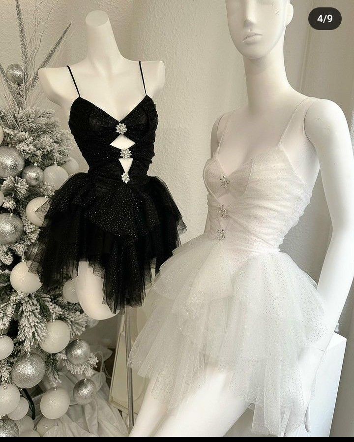 Chic A Line Spaghetti Straps Tulle Sequin Beads Short Prom Dress,Homecoming Dress,16th Birthday Dress GG3618