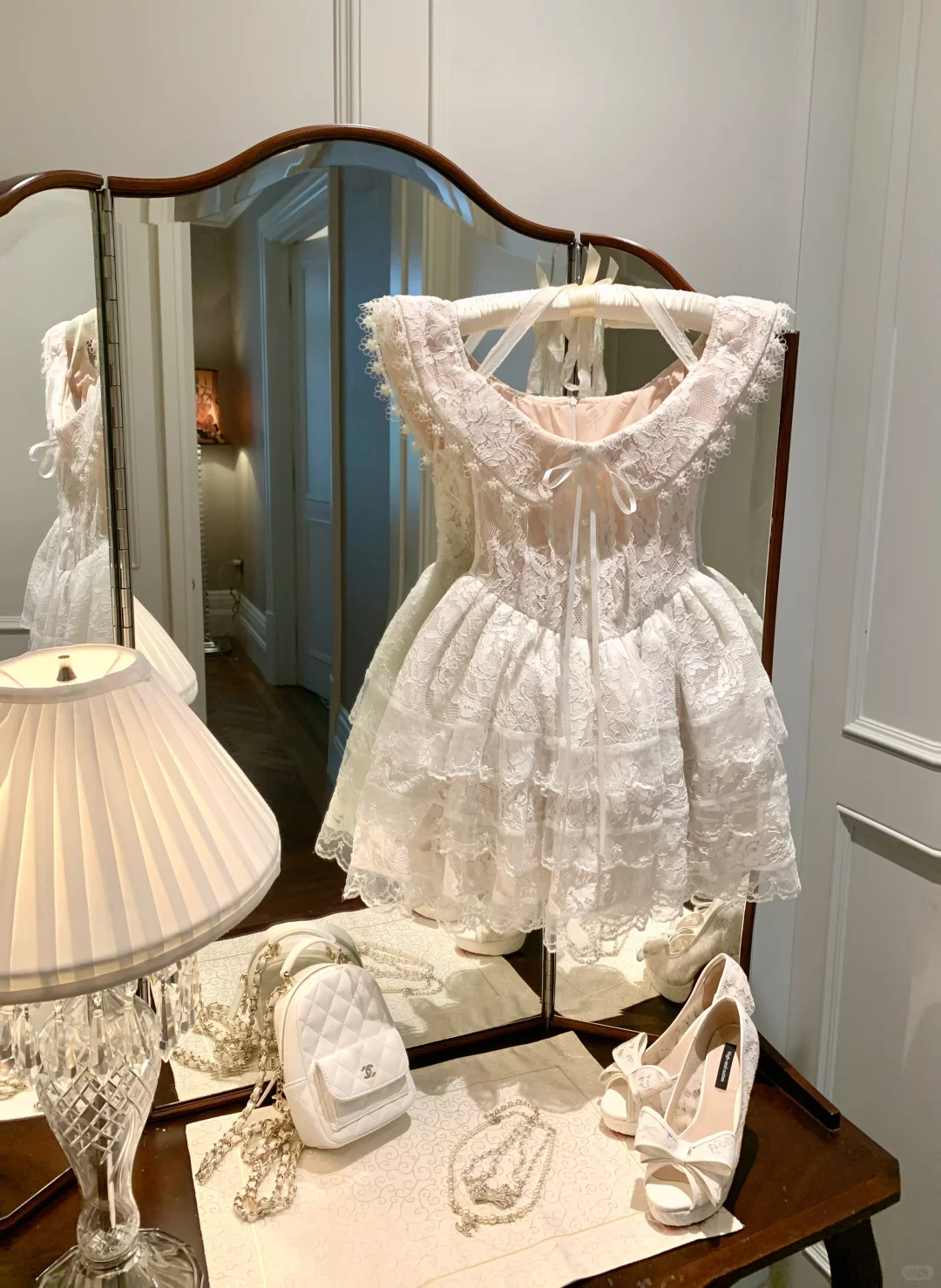 Cute 16th A Line U Neck Lace Short Homecoming Dress,Summer Birthday Dress GG3689